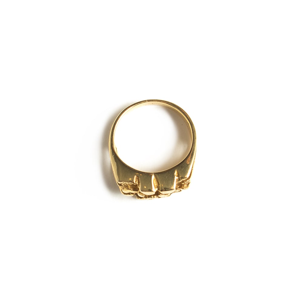 Image of Bague CÉSAR plaquée or