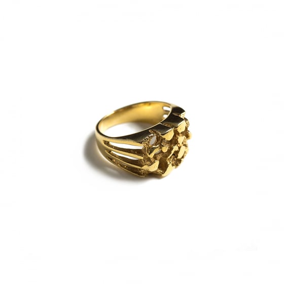 Image of Bague CÉSAR plaquée or