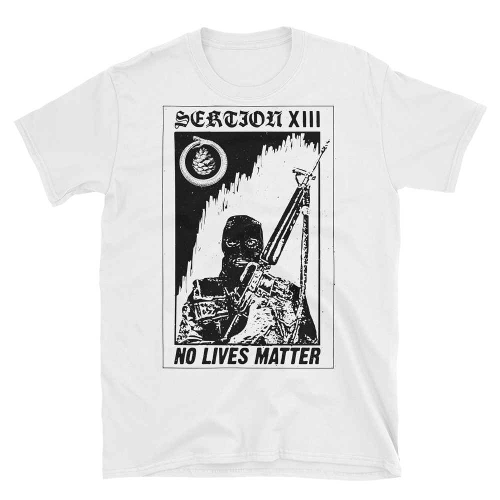 no lives matter tee shirt