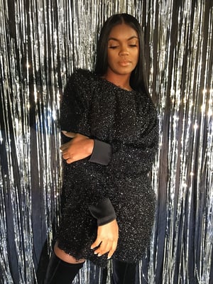 Image of 'STATIC' Oversized Sweater