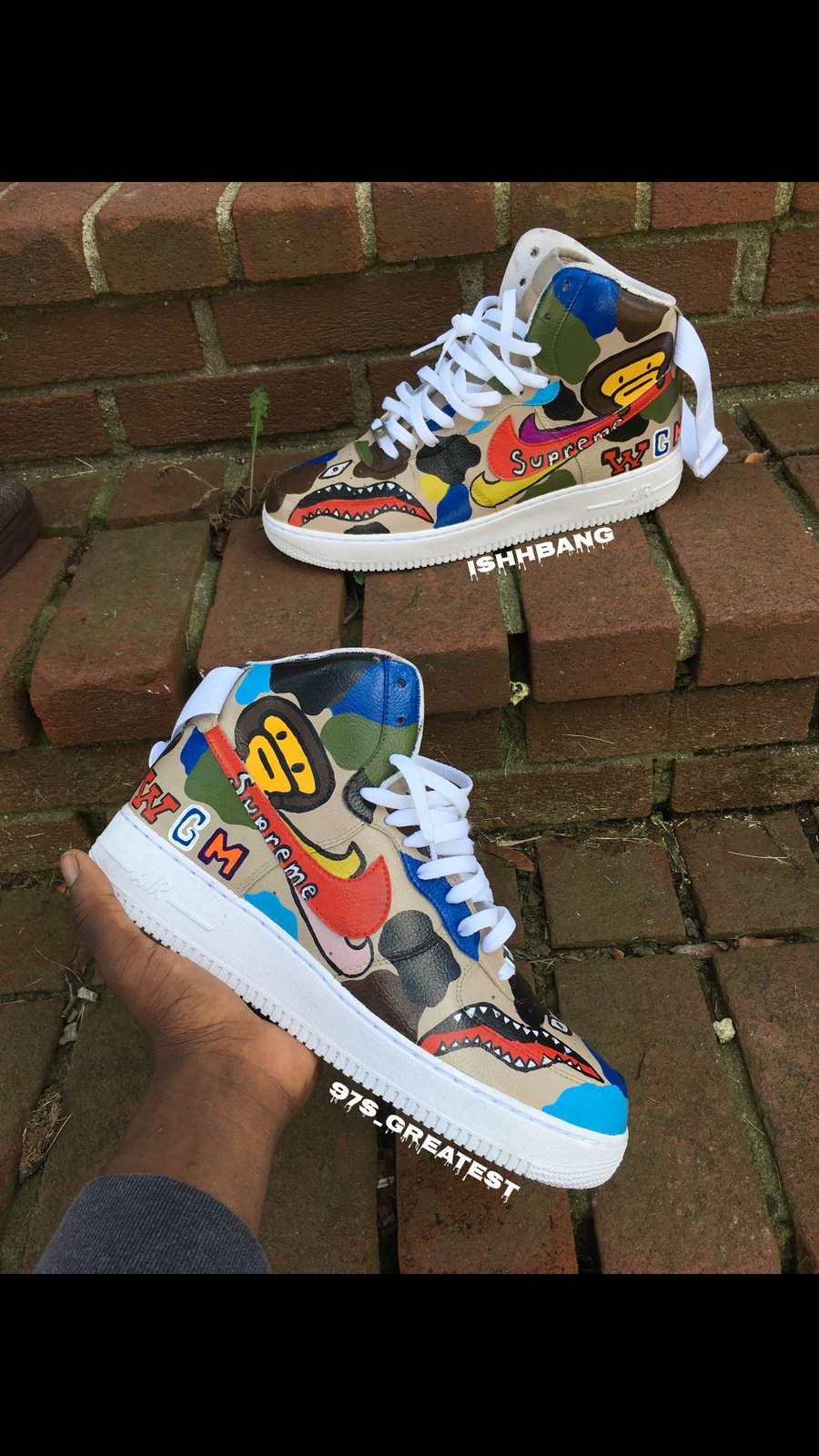 bape af1s