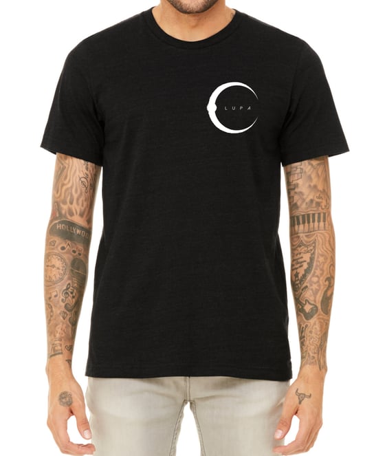 Image of Crest Lupa Black T-Shirt HALF PRICE