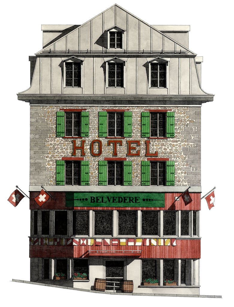 Image of Hotel Gletscher Belvedere, Switzerland.