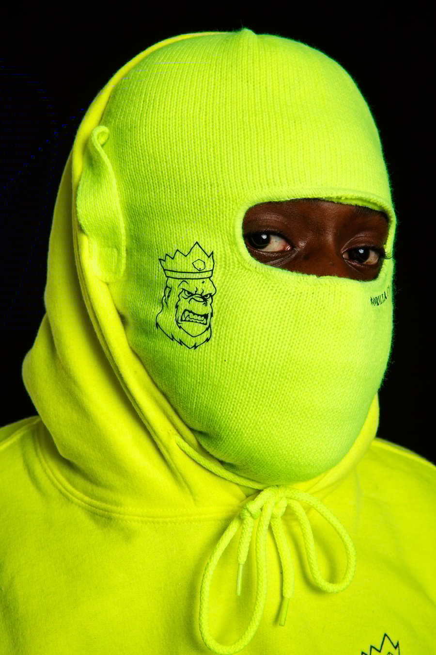 Image of Gorilla Clan Embroidered Gorilla Ski Mask