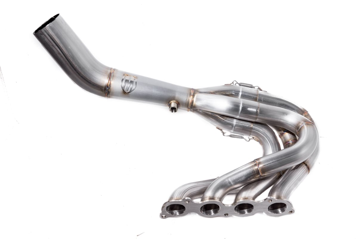 K Series Big Tube Lean Mount Hood Exit Header | Myers Competition