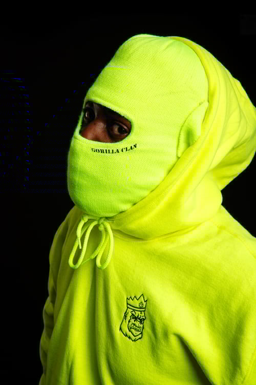 Image of Gorilla Clan Embroidered Gorilla Ski Mask