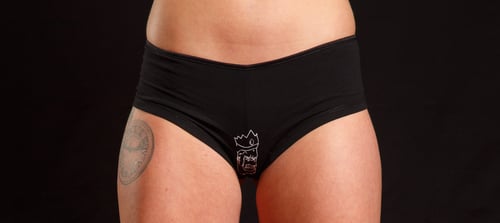 Image of PIMPTON™ Handstyle Booty Shorts (Womens)
