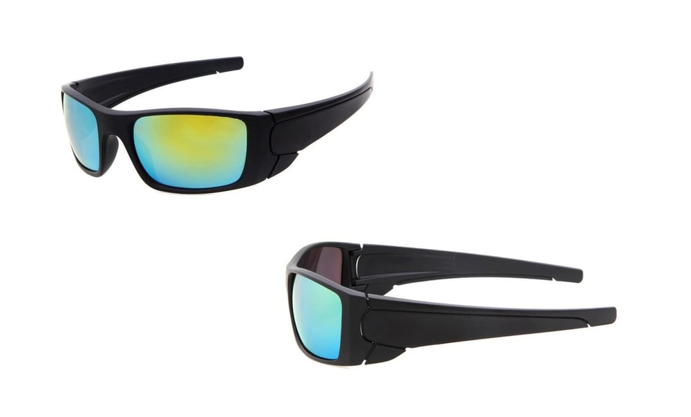 Image of Polarized Sunglasses with Case - Unisex Sports Sunglasses