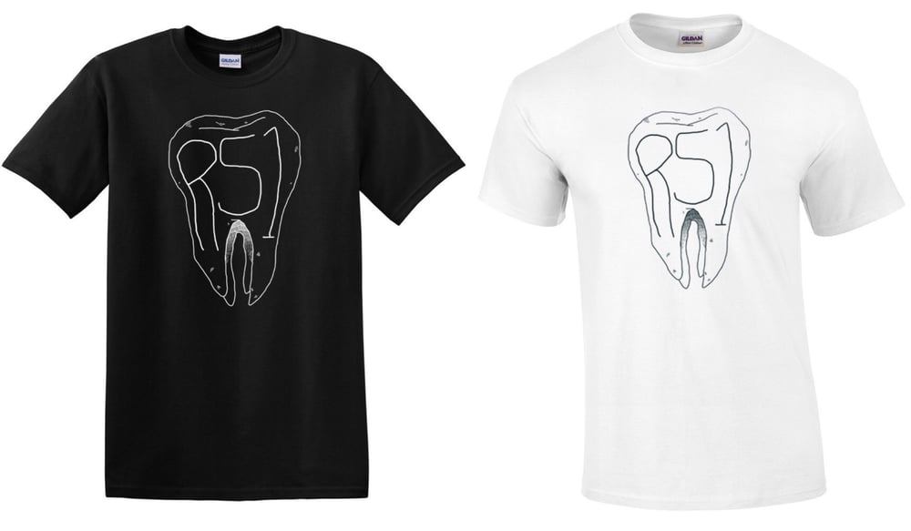 Image of Tooth T-Shirt (Black or White)