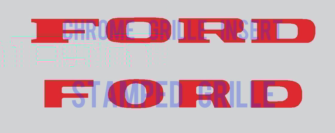 Image of Grille Letters