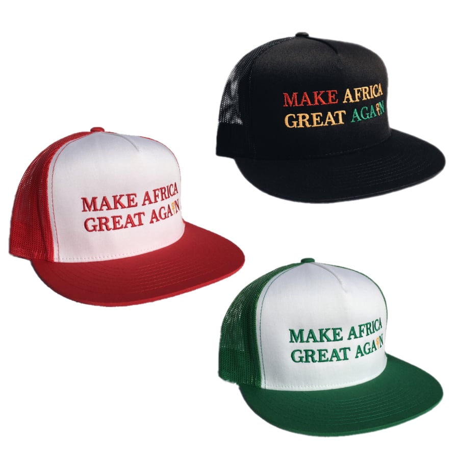 Image of The Make Africa Great Again Mesh Snapback