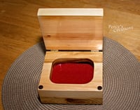 Image 4 of Reclaimed Wood Jewelry Keepsake Box, Gift Box, Anniversary Gift, Wooden Treasury Box, Heirloom Box