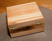 Image 3 of Reclaimed Wood Jewelry Keepsake Box, Gift Box, Anniversary Gift, Wooden Treasury Box, Heirloom Box
