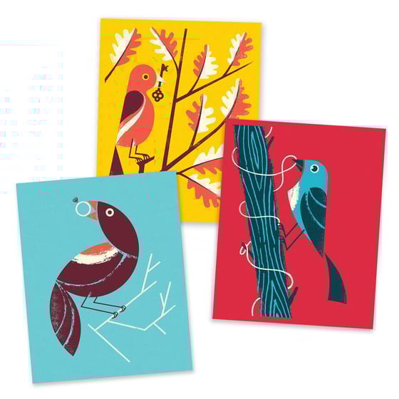 Image of Bird of Play art print set