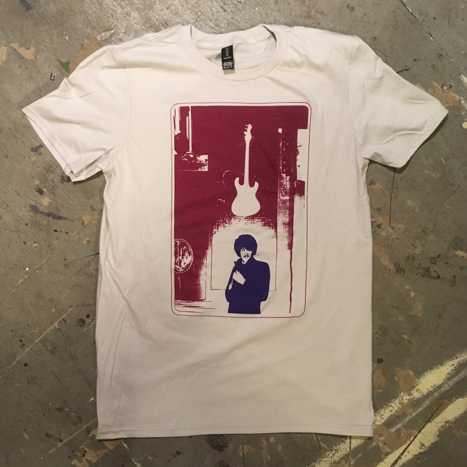 Femme Phil Lynott Thin Lizzy Photo Par Virgina Turbett T-Shirt