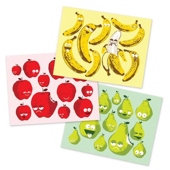 Image of Bad Fruit art print set