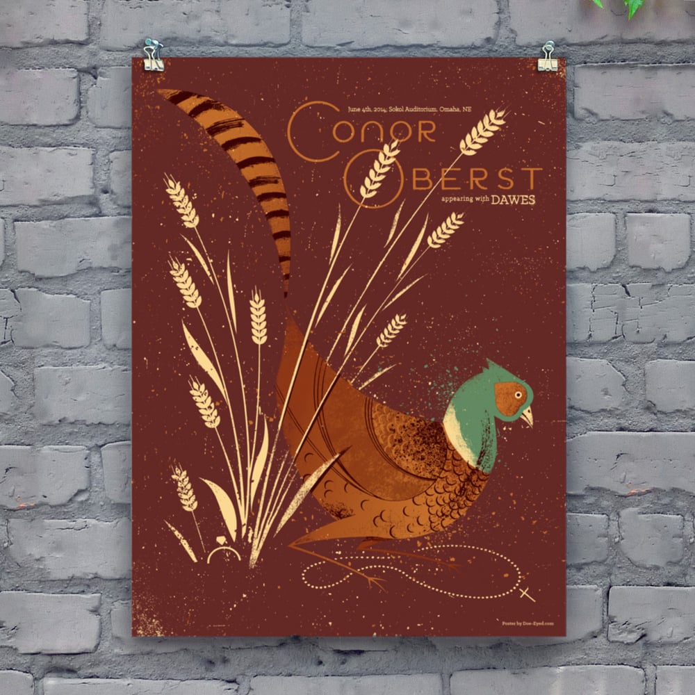 Image of Conor Oberst gigposter