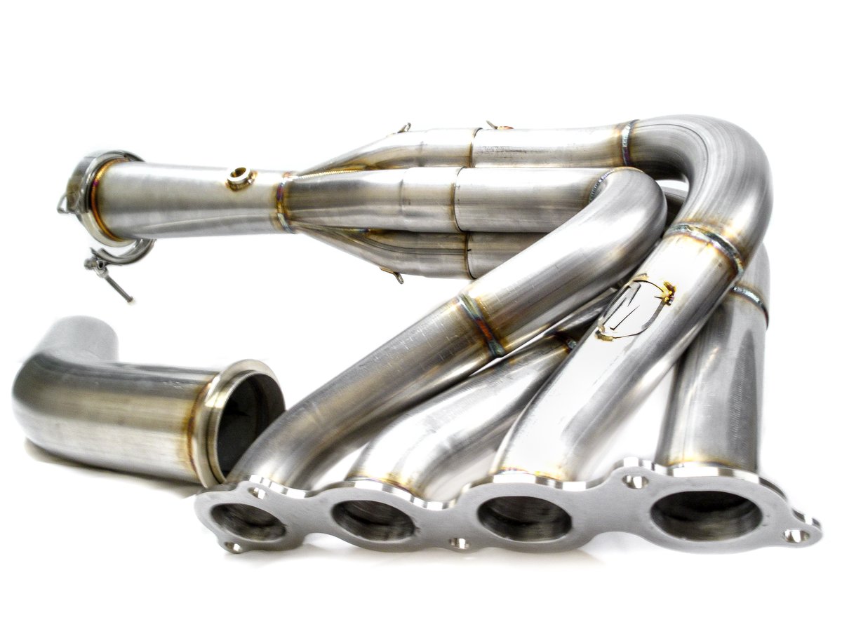 K Series Big Tube Lean Mount Fender Exit Header Myers Competition