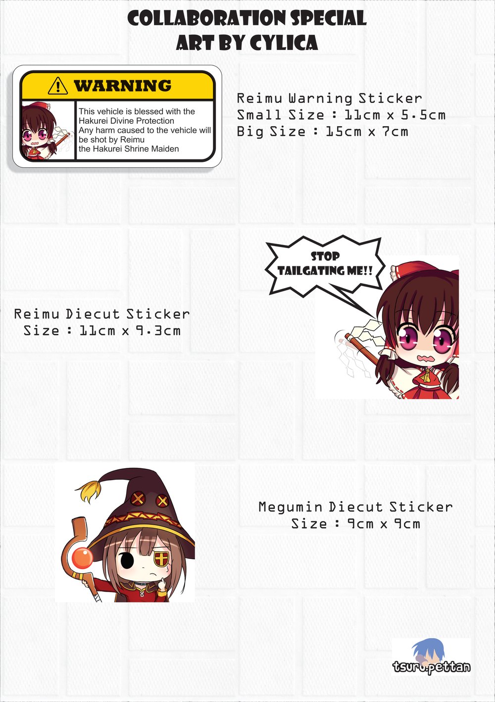 Image of Collaboration Sticker by Cylica Bundle Set