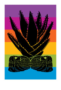 Serpientes Gemelos Giclée (2017)