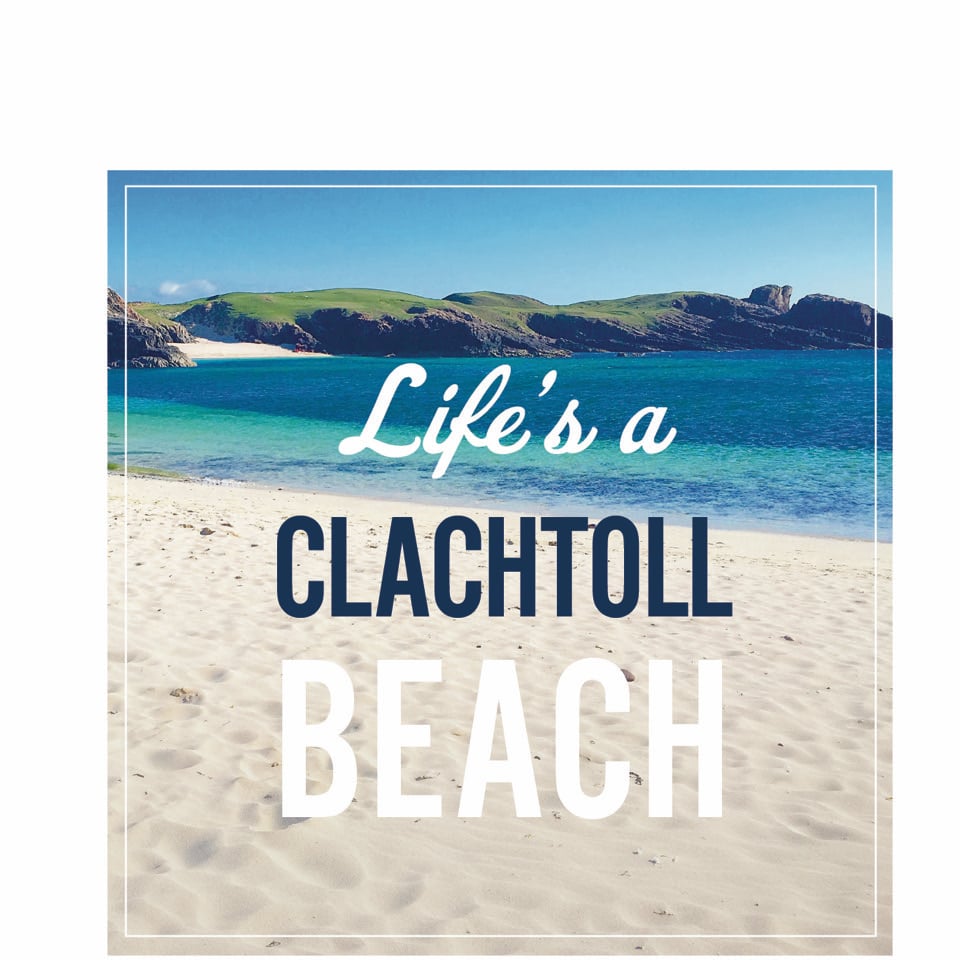 Image of Clachtoll window sticker