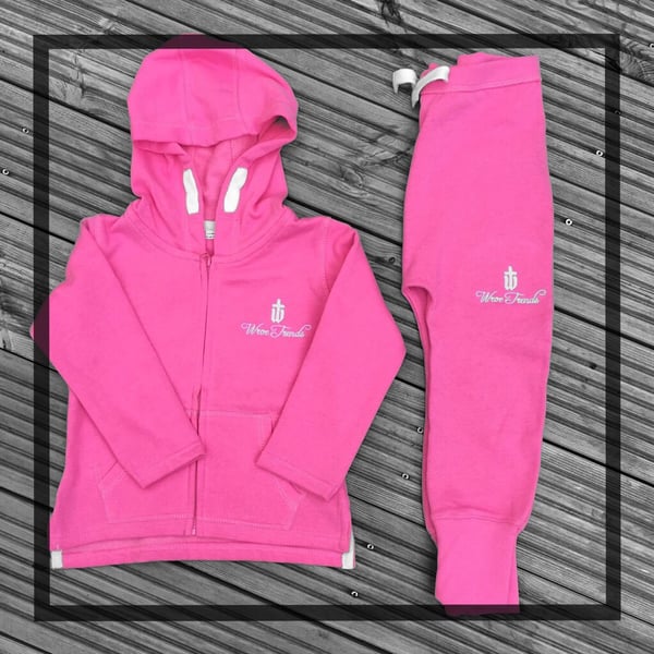 Image of BABY/TODDLER TRACKSUIT • PINK