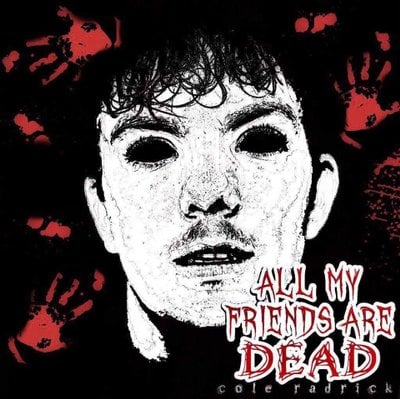 Image of All My Friends Are Dead Baseball Tee!