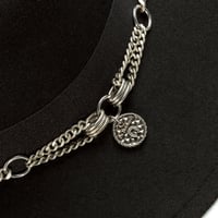 Image 3 of BLACK or GREY FEDORA HUASO