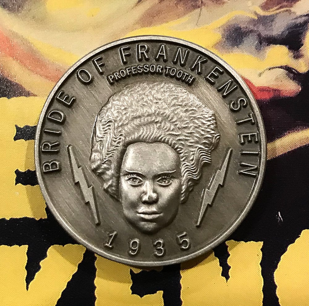 Image of Universal Monster's Frankenstein’s Monster/Bride of Frankenstein Coin