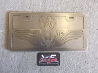 Image 1 of License Plate - US Air Force Chief Enlisted Aircrew Wings
