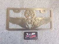 Image 2 of License Plate - US Air Force Chief Enlisted Aircrew Wings