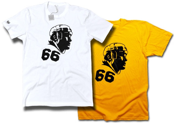 Image of Mario Lemieux "66" tee