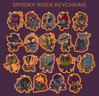 Image 2 of [$3 OFF!] Ride Halloween Keychains