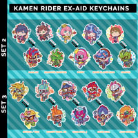 Ex-Aid Double-sided Charms Set 2 and 3
