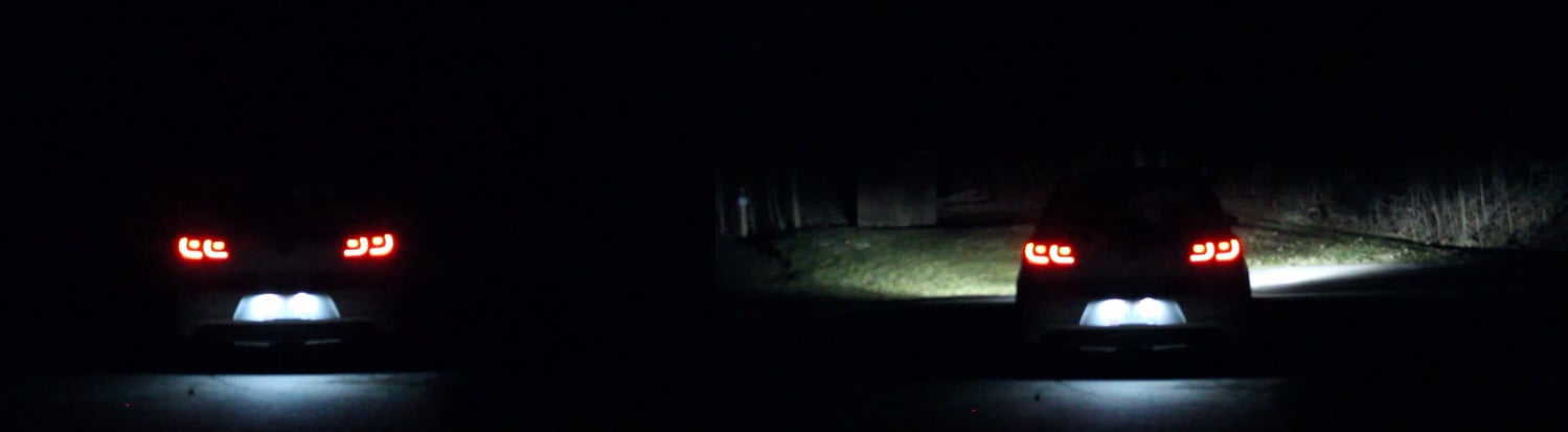 Image of LED 5500K Clean White Forward Lighting Fog Bulb Kit - Error Free - Plug & Play