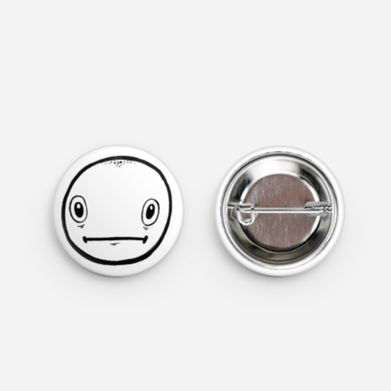 Image of Ned The Head Button Pin