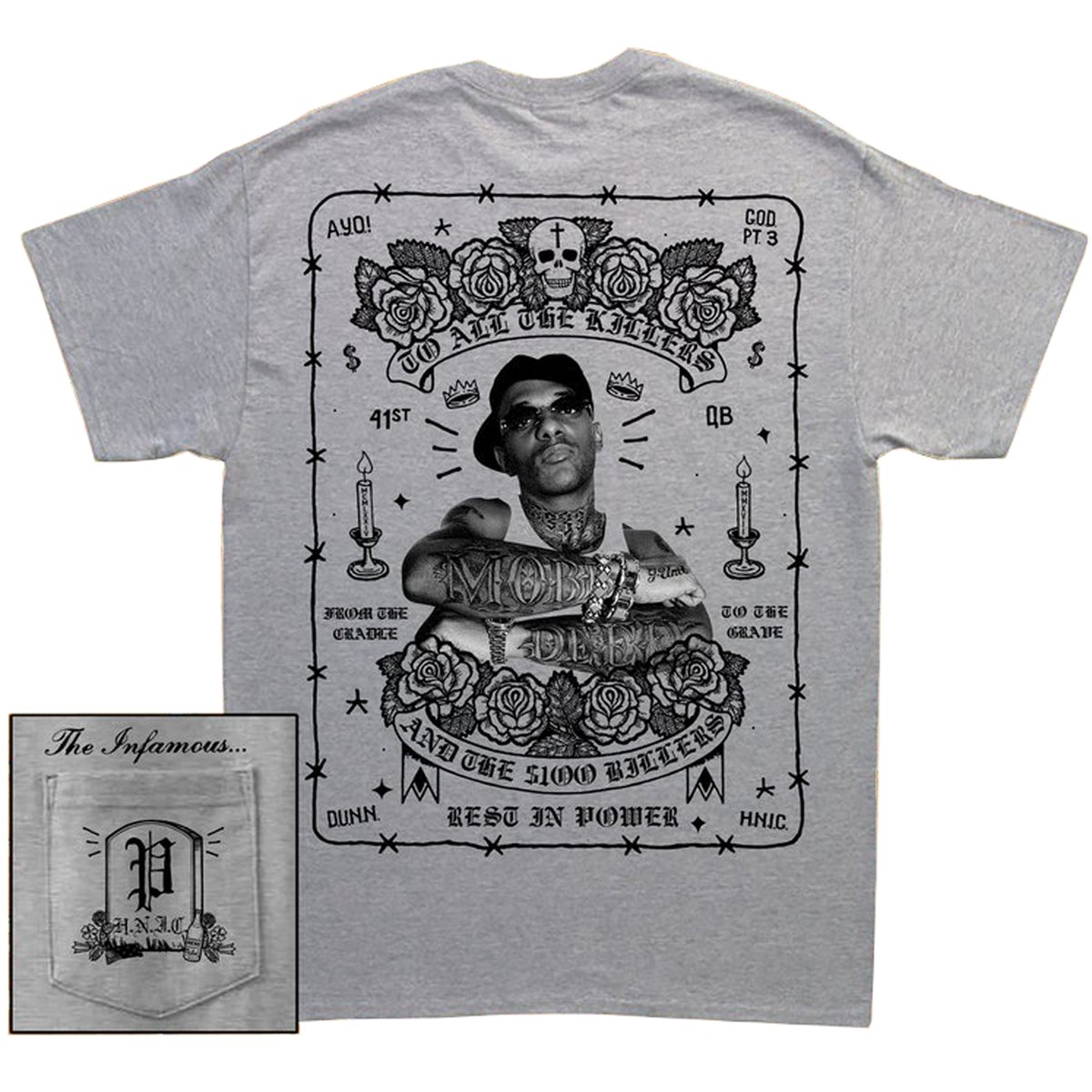Image of THE INFAMOUS "P" NOT-FOR-PROFIT TRIBUTE SHIRT