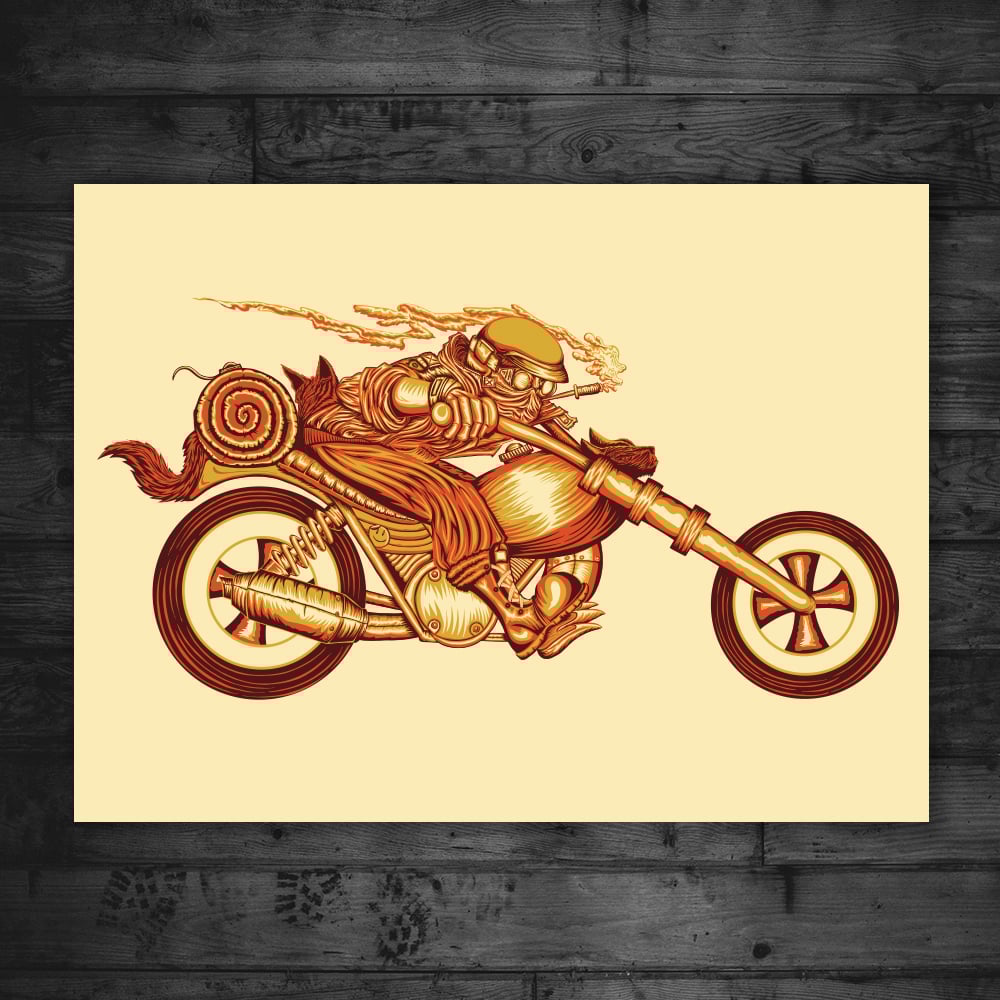 Image of Rough Rider 18" x 24" Print