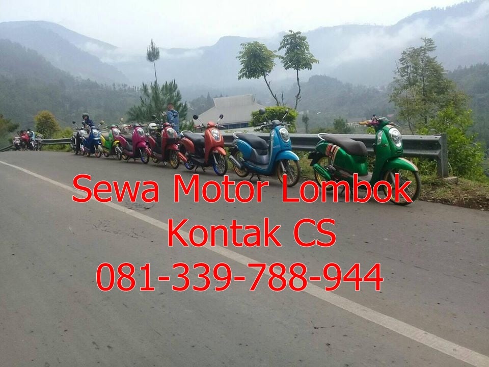 Image of Sewa Motor Lombok Terjamin Murah 081-339-788-944