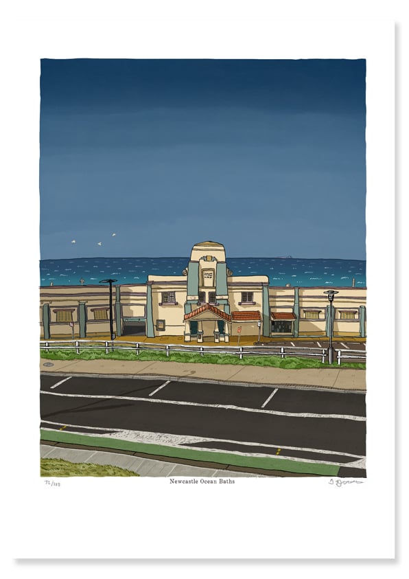 Newcastle Baths, 9:45am, Winter