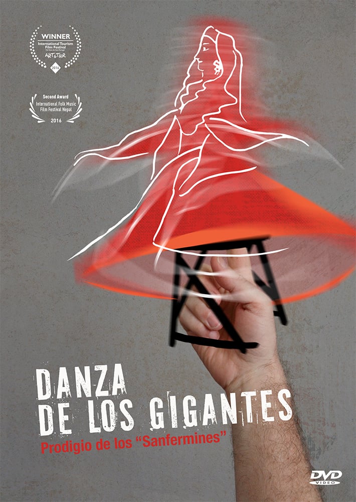Image of DVD. DANZA DE LOS GIGANTES. Prodigio de los Sanfermines