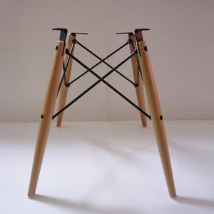 Image of Dowel base for Herman Miller Charles Eames Shell Chair