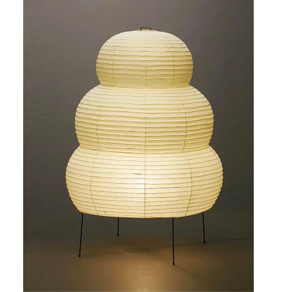 Isamu Noguchi Light Sculpture Akari 25n Floor Lamp Super Normal