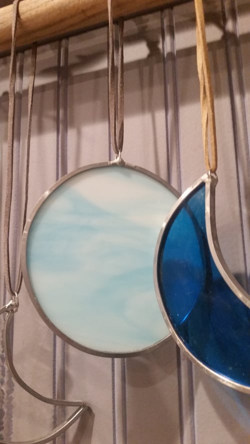 Image of *Full Moon-stained glass