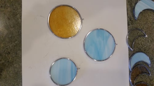 Image of *Full Moon-stained glass