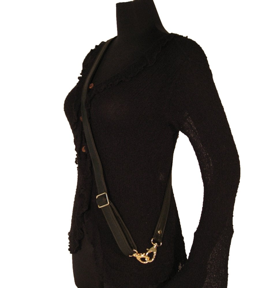Adjustable Crossbody Bag Strap - Choose Leather Color - 55&quot; Maximum Length, 1&quot; Wide, #16XLG ...