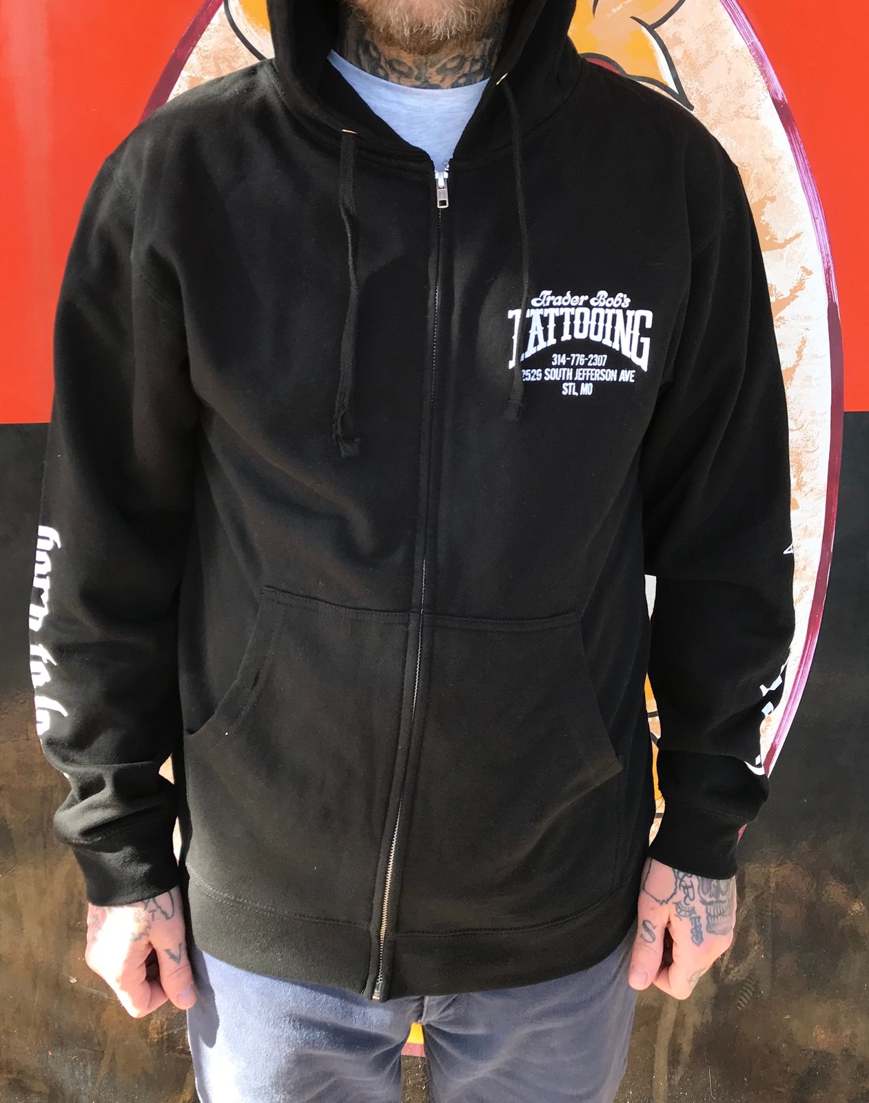 motorhead zip up hoodie