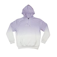 Image 1 of Lavender Dip Dye Hoodie