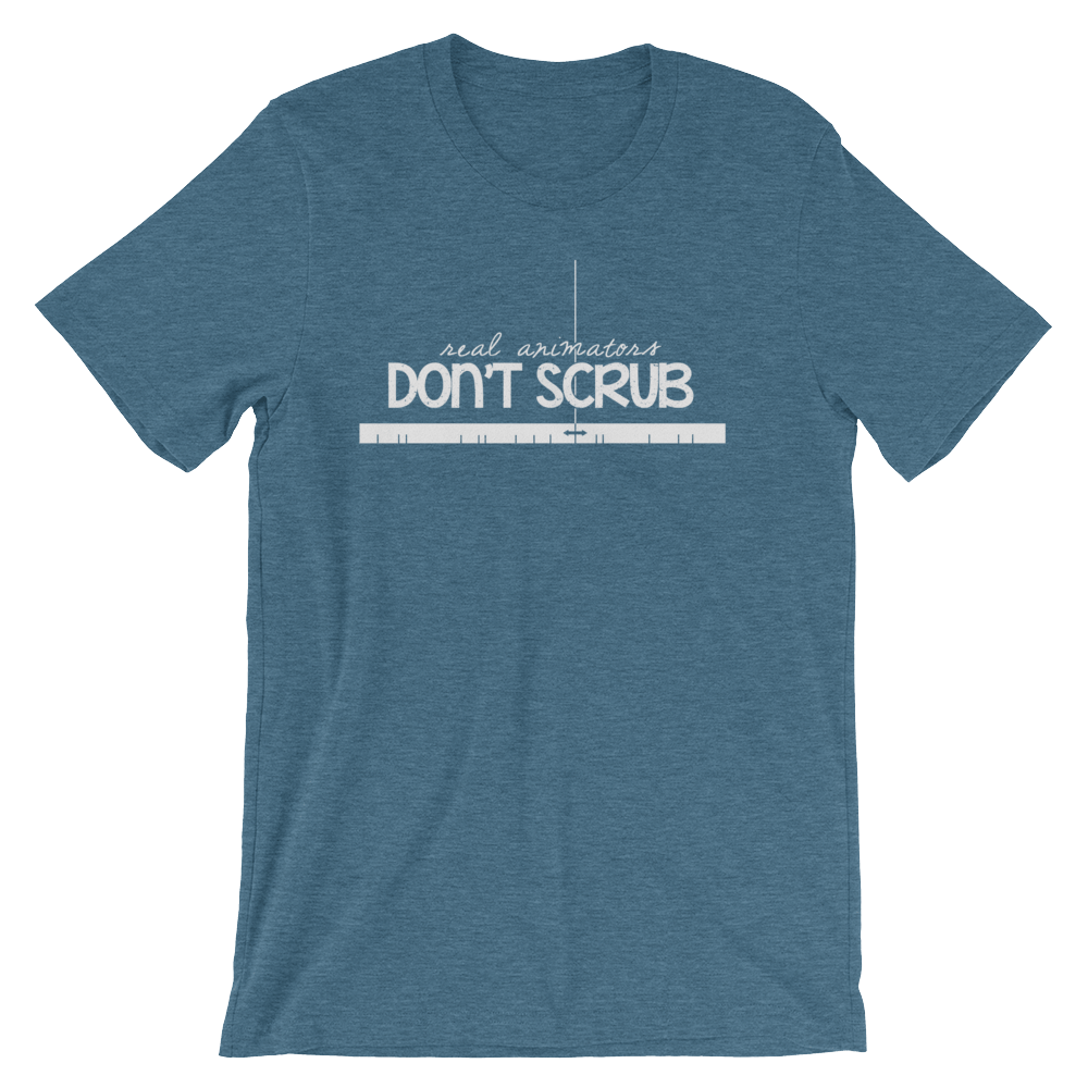 Image of Real Animators Don’t Scrub Unisex T-Shirt