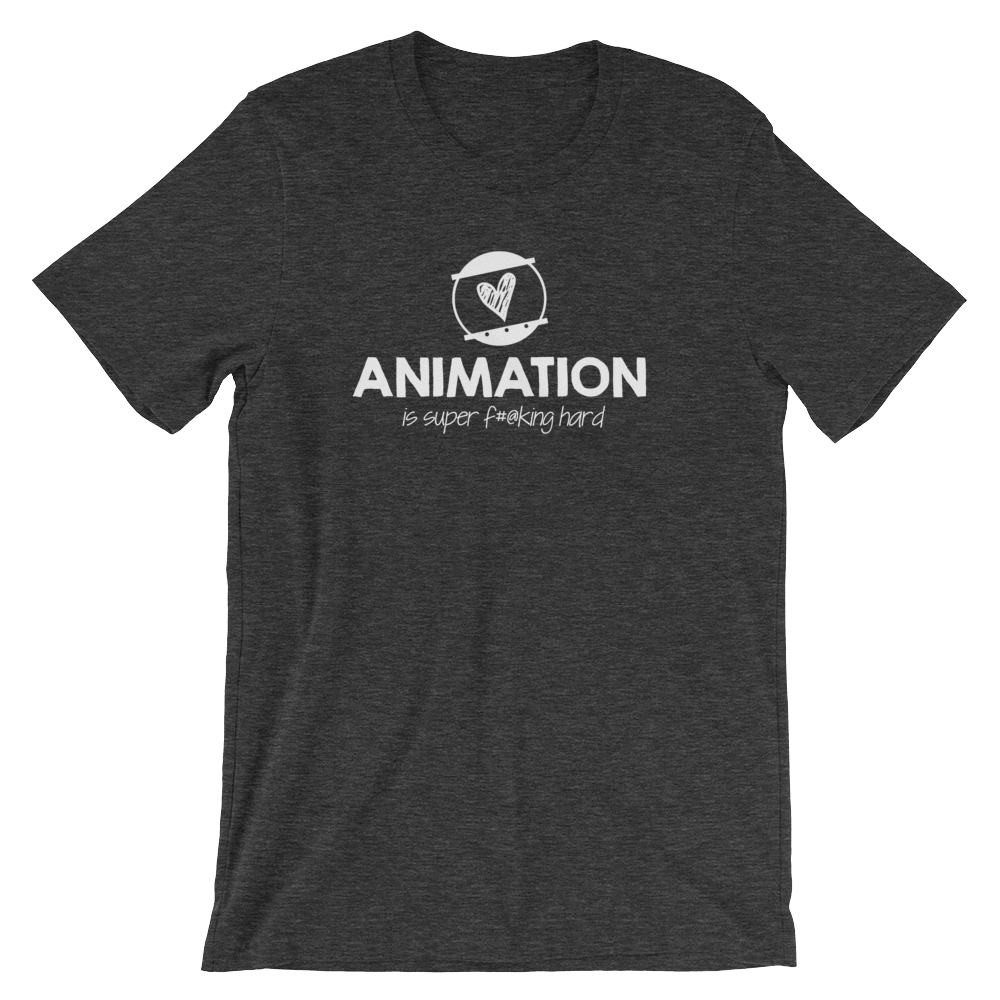 Image of Animation Is Super F#@king Hard Unisex T-Shirt
